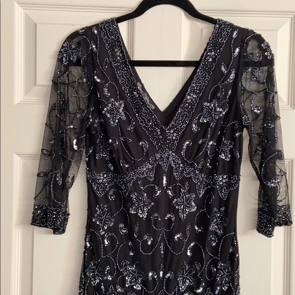 Pisarro Nights Dresses & Skirts - Pizarro Nights Bead Evening Gown